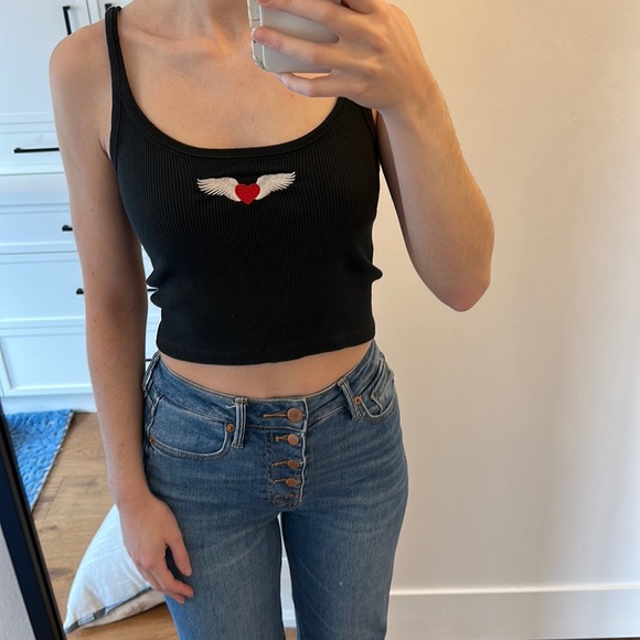 Brandy Melville Tank Top (cropped) - Picture 1 of 1